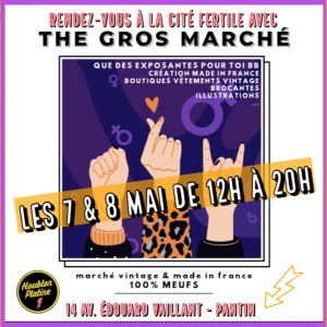  Les 7 & 8 mai : VENTE Houblon Platine x The Gros Marché