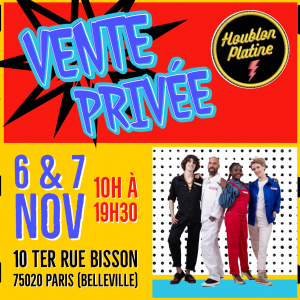Vente privée Houblon Platine les 6 & 7 novembre !